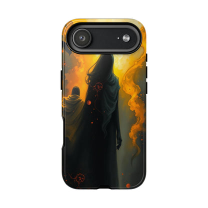 iPhone 17 Air / Glossy Phone Case - Acrylic Gothic Myterious Figures Phone Case