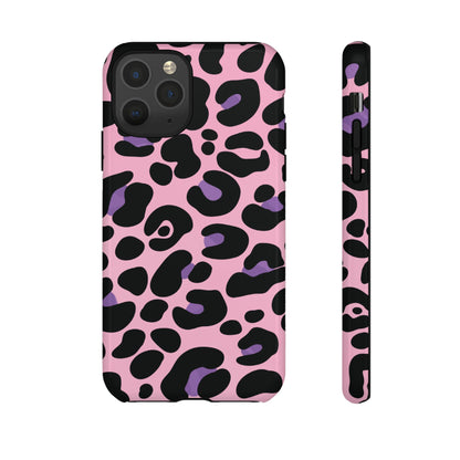 Pretty Pink & Lavender Leopard Print