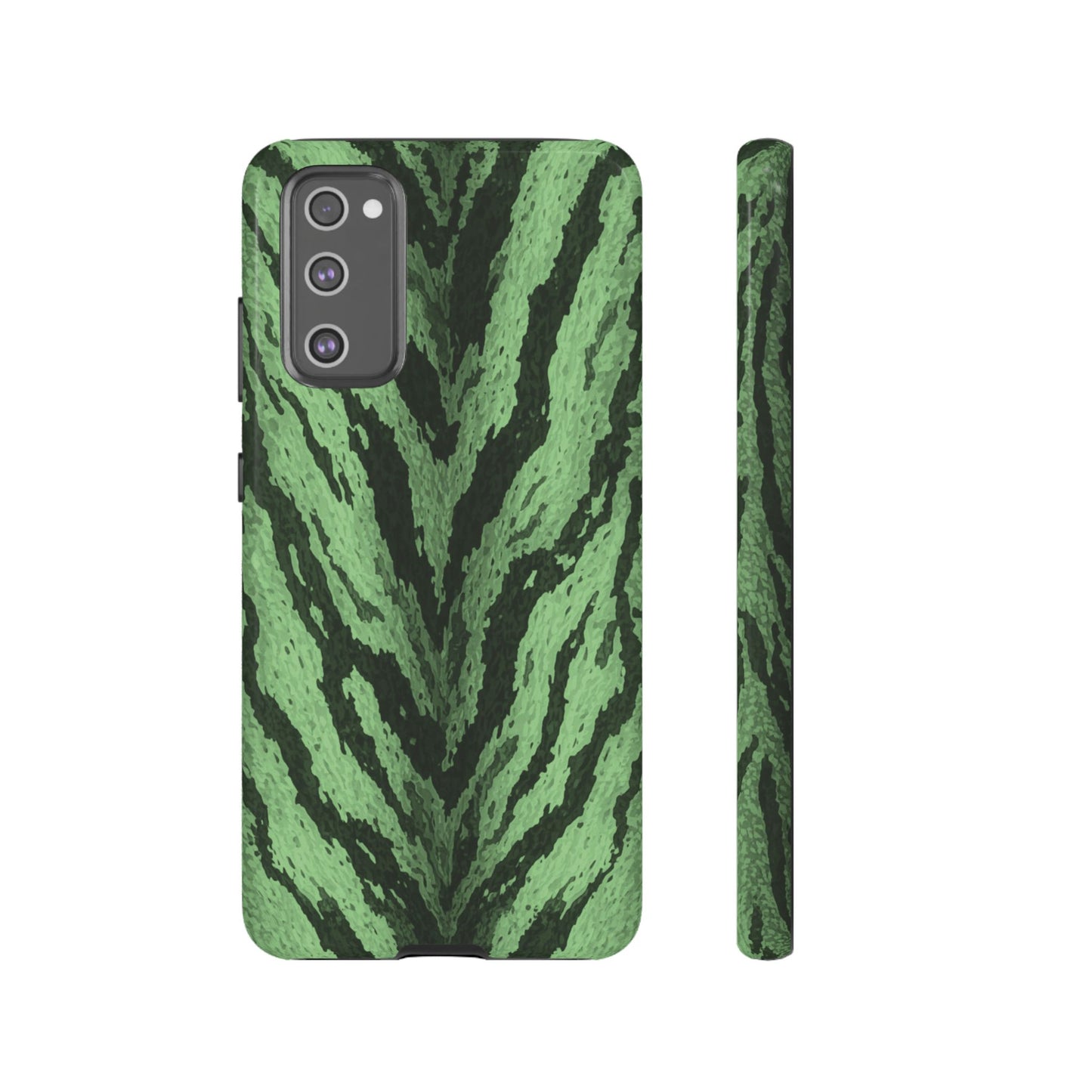 Sage Tiger Print Phone Case