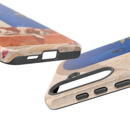 Cavalier King Charles Spaniel Blue Door Siesta Phone Case - Multicolor Phone Case
