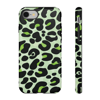 Fresh Mint Leopard Print Phone Case