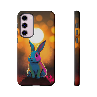 Samsung Galaxy S23 Plus / Glossy Phone Case - Pop Art Rabbit Design Phone Case