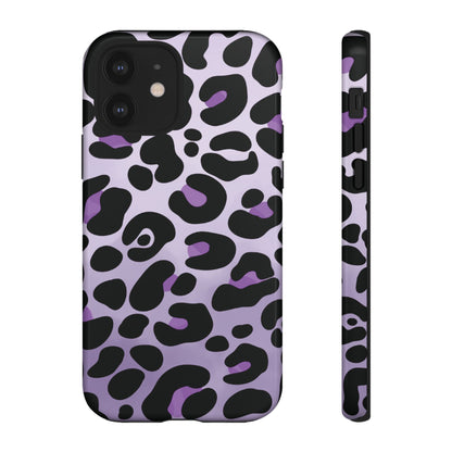 Pretty Lavender Leopard Print Phone Case