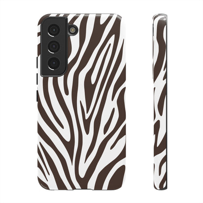 Graphic Brown Tiger Print Phone Case