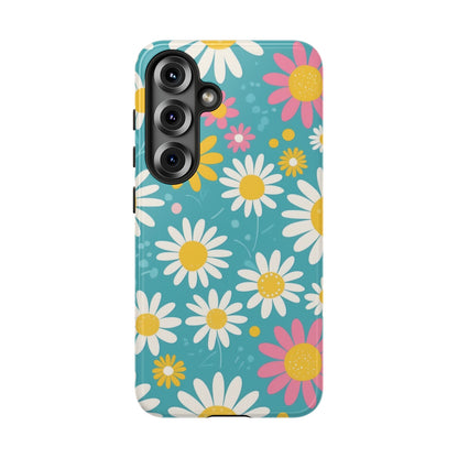 Samsung Galaxy S25 / Glossy Phone Case - Daisies Floral Pattern 5 Phone Case