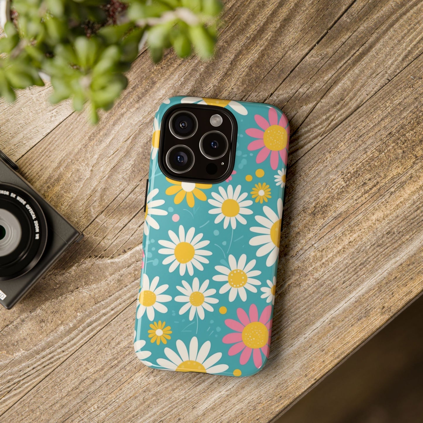 Phone Case - Daisies Floral Pattern 5 Phone Case