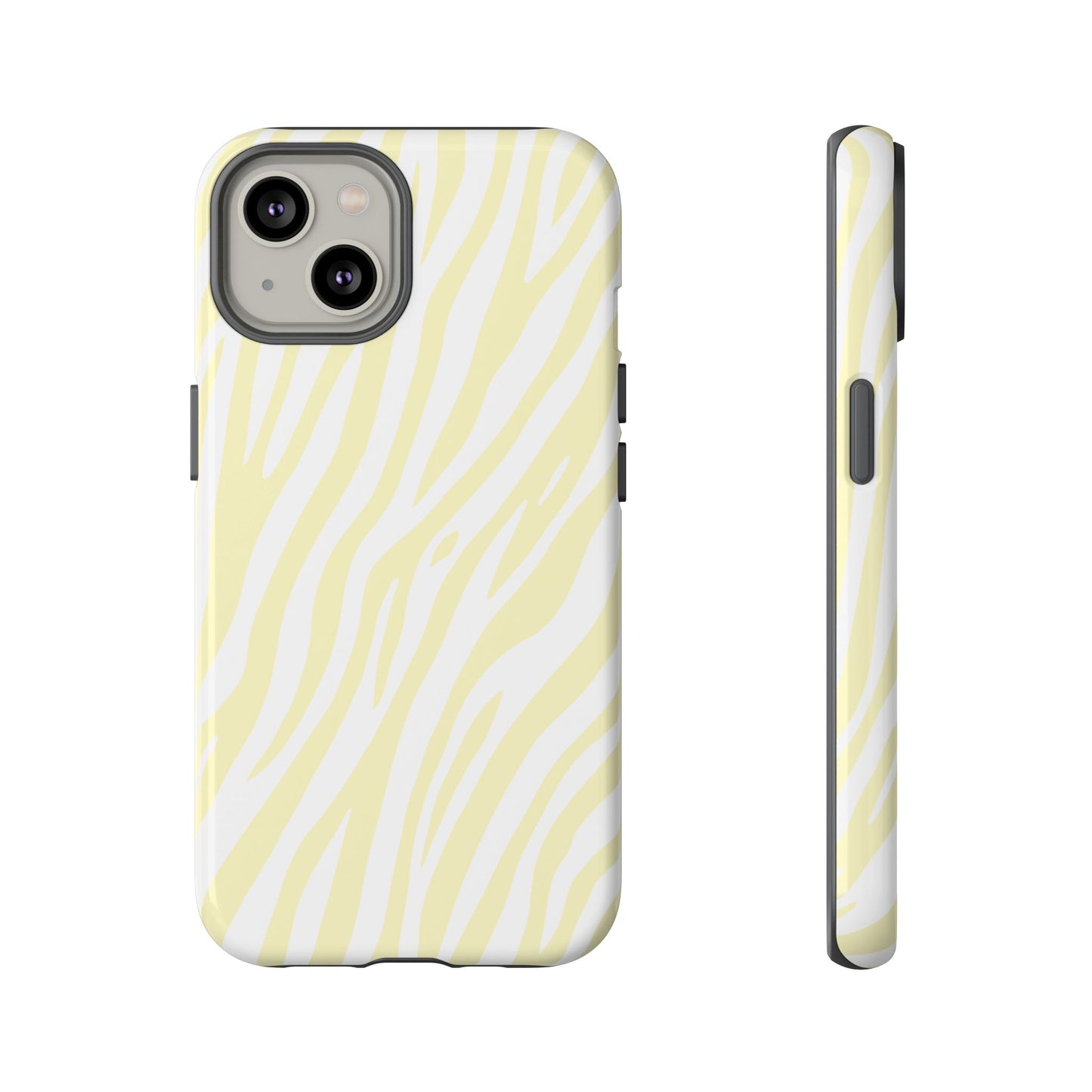 Buttercream Tiger Print Phone Case