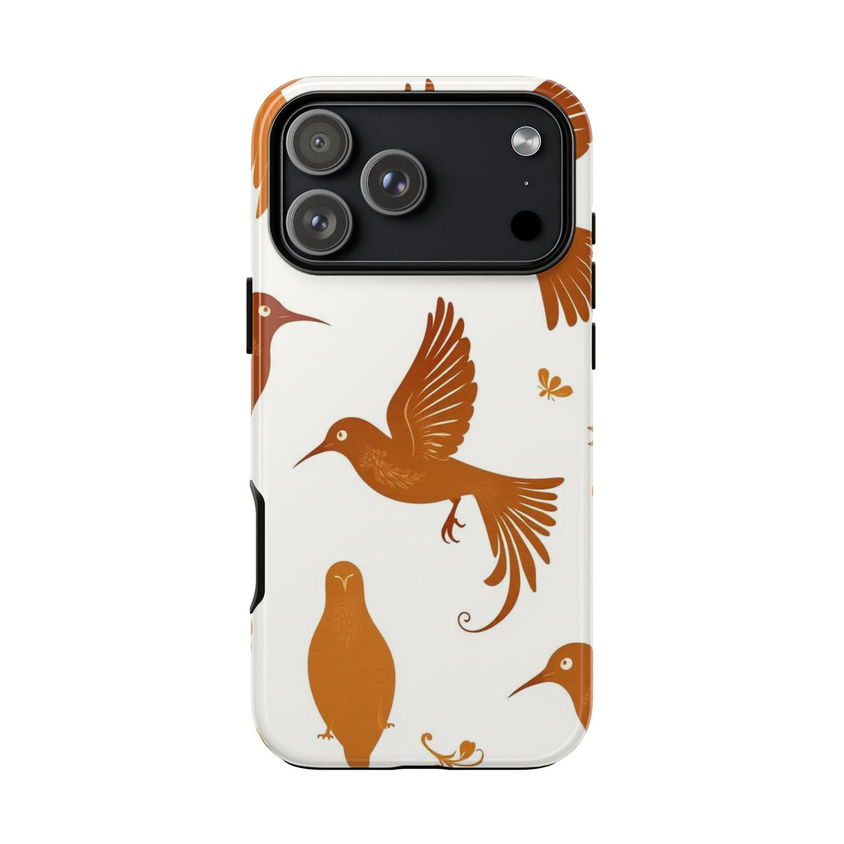 Abstract Bird Pattern Phone Case - Multicolor Phone Case - iPhone 18 Pro Max / Glossy