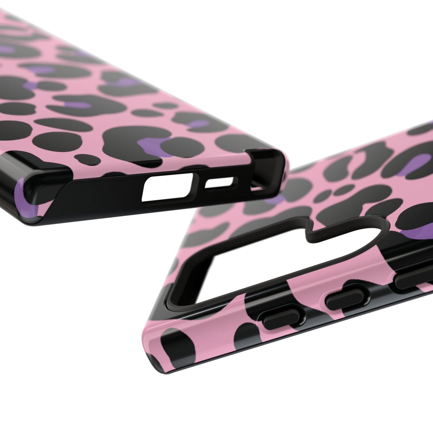Pretty Pink & Lavender Leopard Print
