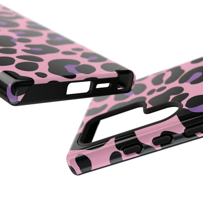 Pretty Pink & Lavender Leopard Print