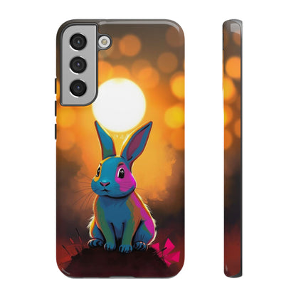 Samsung Galaxy S22 Plus / Glossy Phone Case - Pop Art Rabbit Design Phone Case