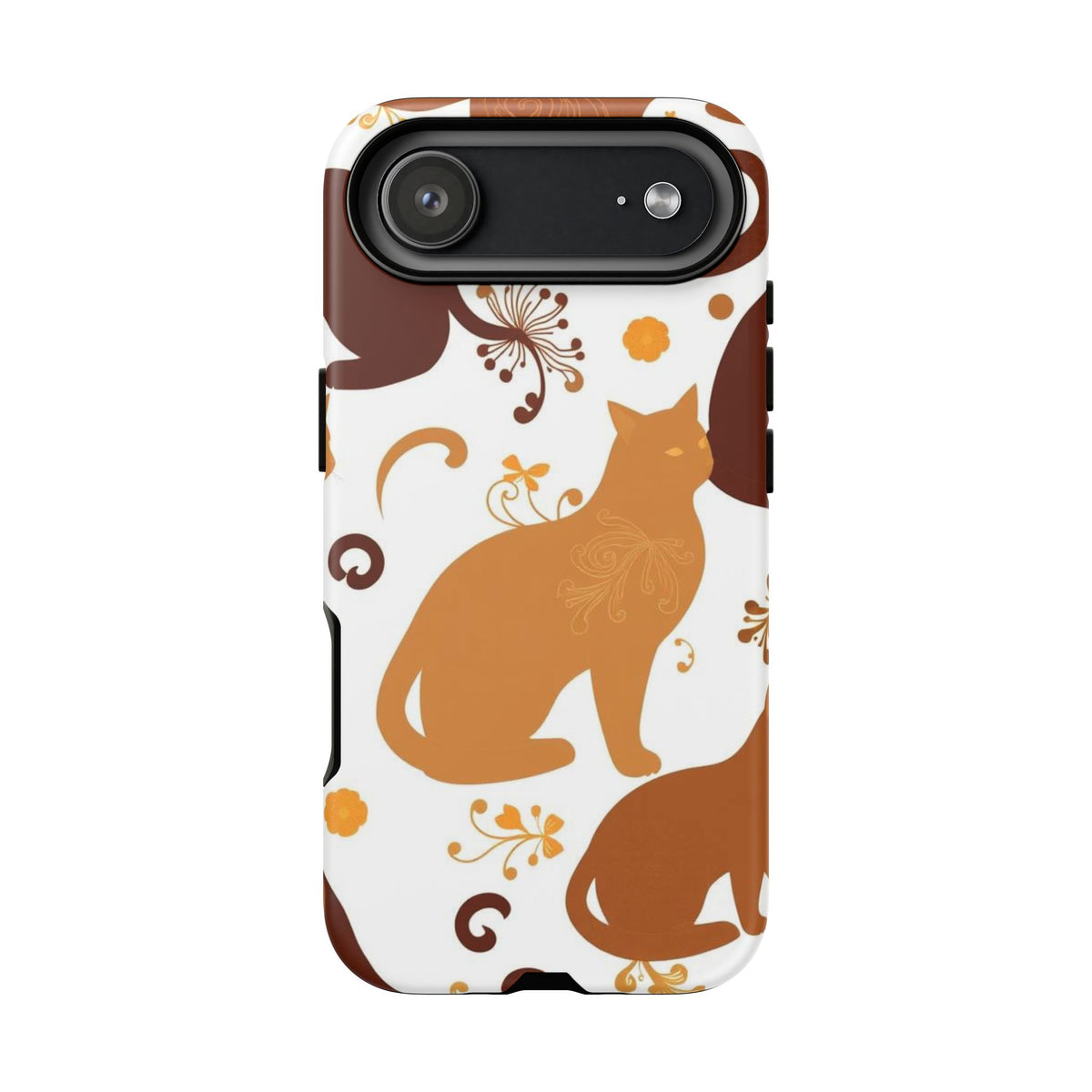 Abstract Cat Pattern Phone Case - Multicolor Phone Case - iPhone 17 Air / Matte