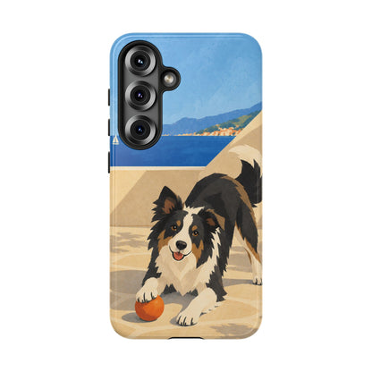 Border Collie One More Throw Phone Case - Multicolor Phone Case - Samsung Galaxy S25 / Glossy