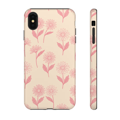 Pretty Pink Daisy Pattern Phone Case