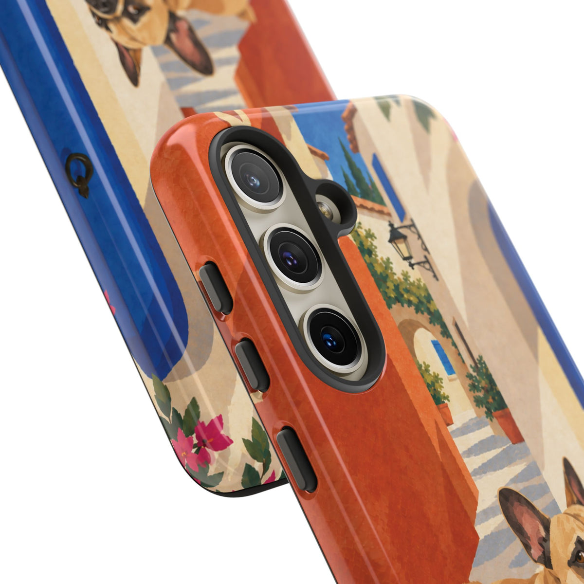 French Bulldog Quiet Lane Phone Case - Multicolor Phone Case