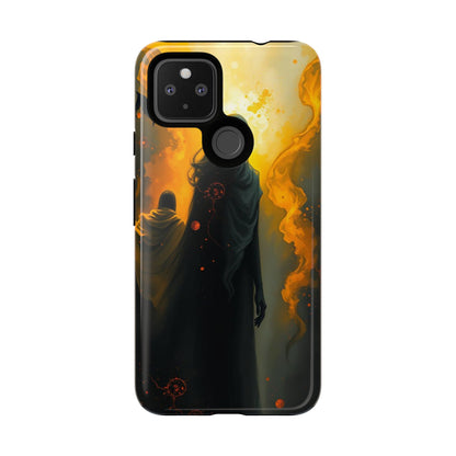 Acrylic Gothic Myterious Figures Phone Case
