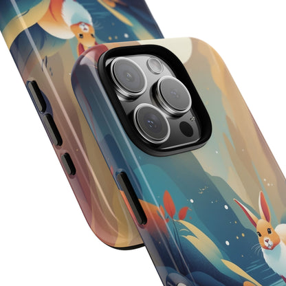 Stylised Rabbit Design Phone Case