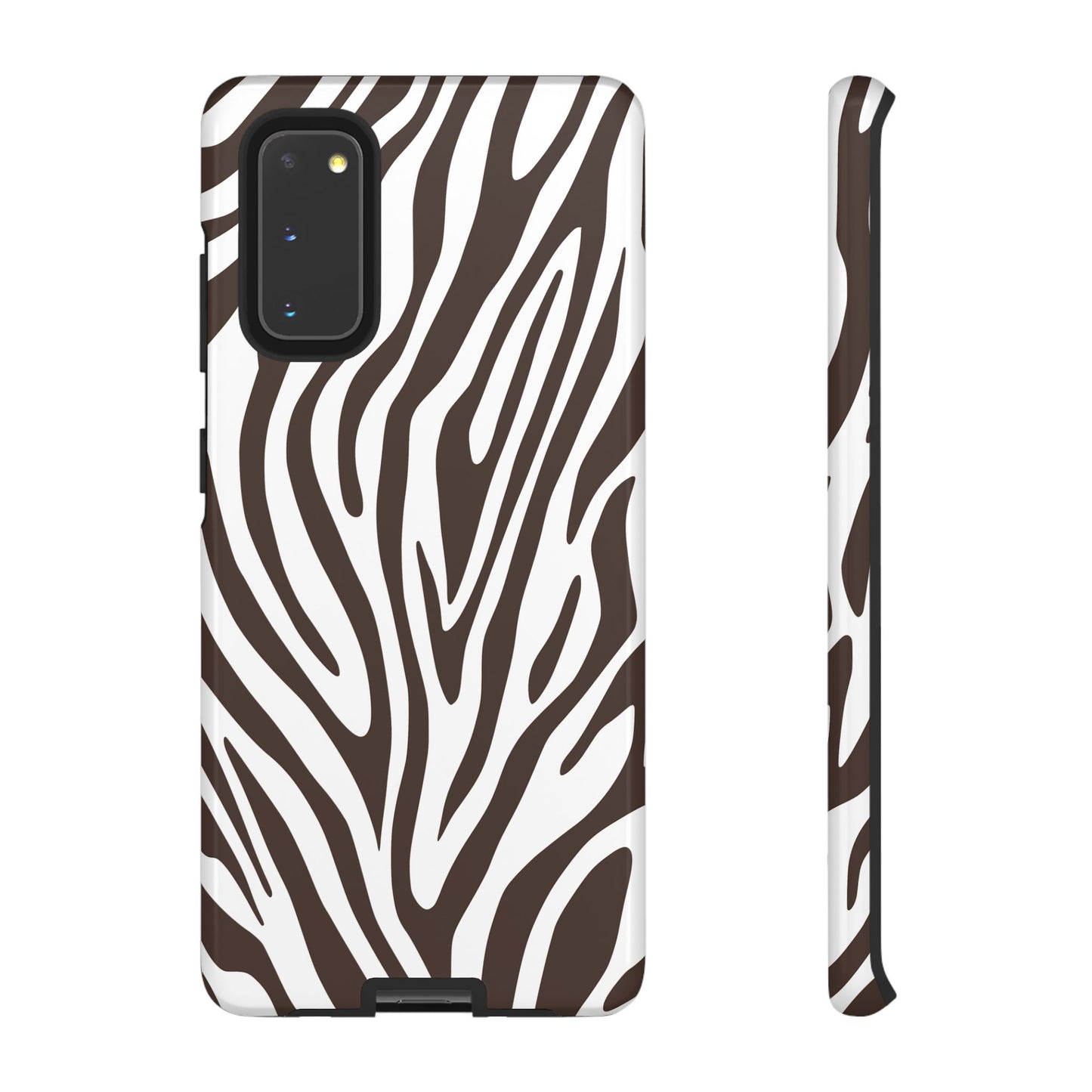 Graphic Brown Tiger Print Phone Case