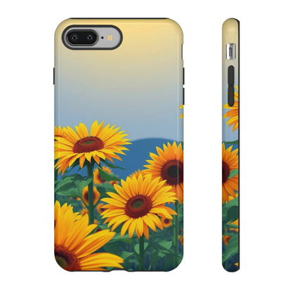 Sunflowers Design Phone Case - Multicolor Phone Case - iPhone 8 Plus / Glossy
