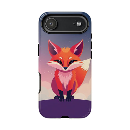 iPhone 17 Air / Glossy Phone Case - Pop Art Fox Design Phone Case