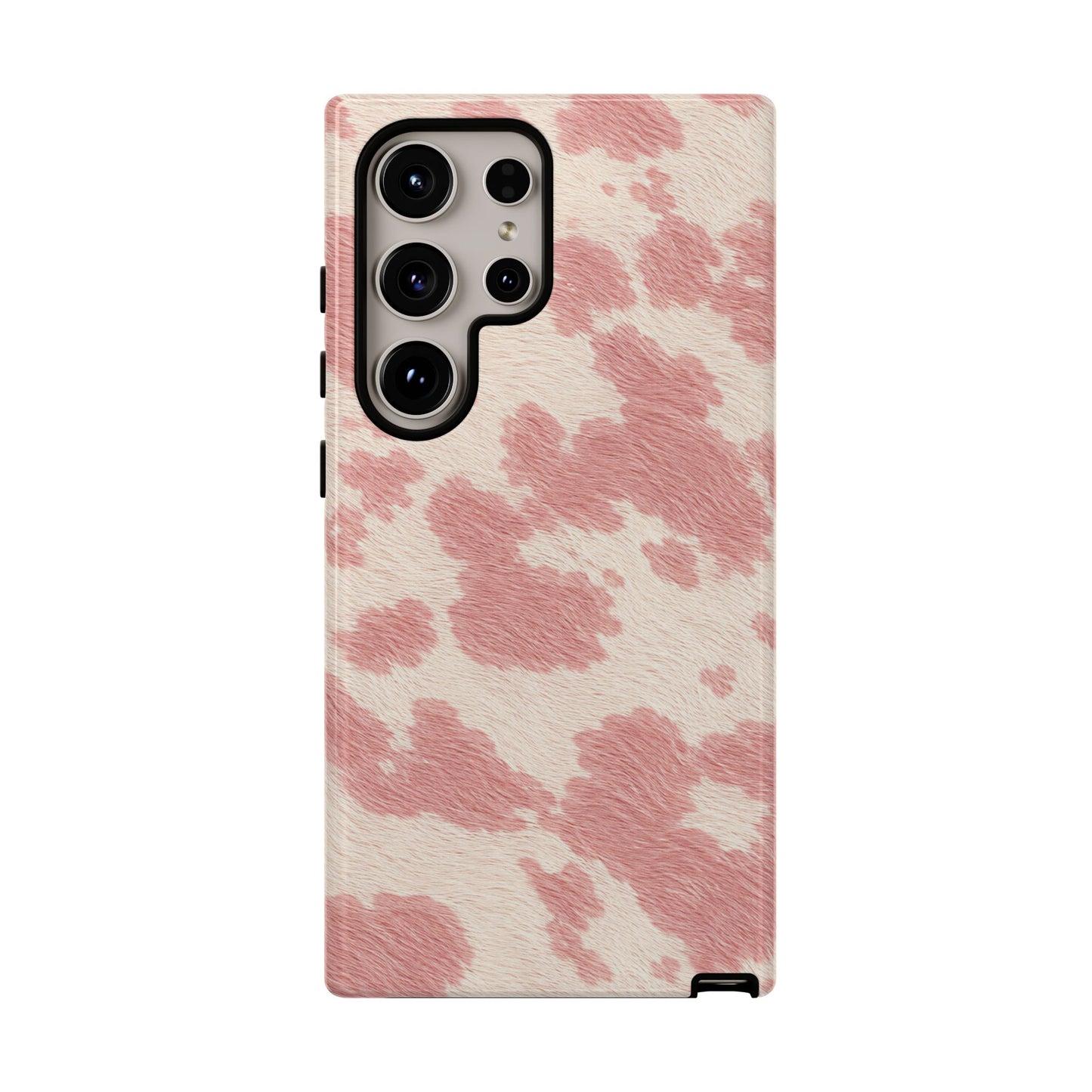 Pretty Blush Cow Print Phone Case
