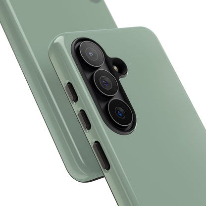 Green Abstract Waves Protective Phone Case - Green Phone Case