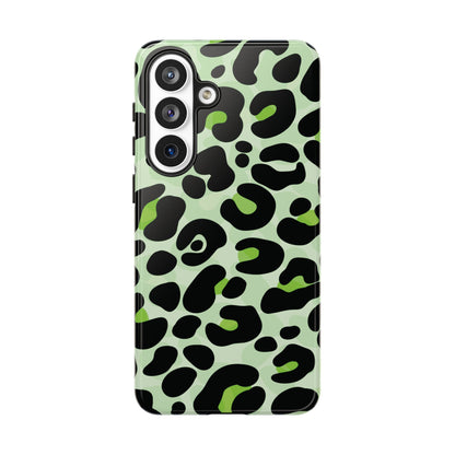 Fresh Mint Leopard Print Phone Case
