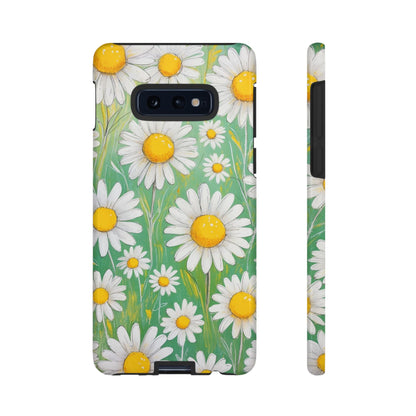 Samsung Galaxy S10E / Glossy Phone Case - Daisies Floral Pattern 4 Phone Case