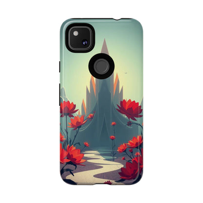 Gothic Alien Garden Design Phone Case