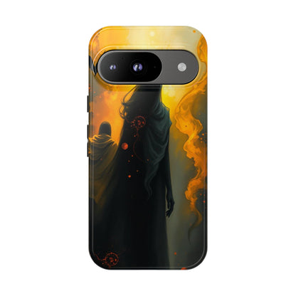 Google Pixel 9 / Glossy Phone Case - Acrylic Gothic Myterious Figures Phone Case