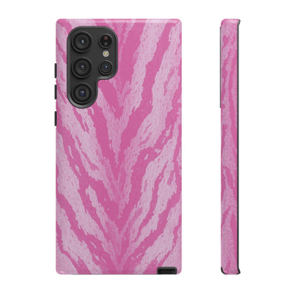 Blush Tiger Print Phone Case