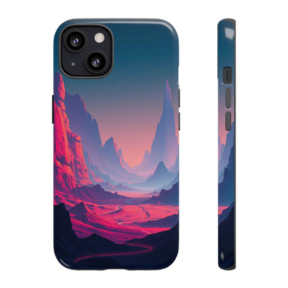 iPhone 13 / Glossy Phone Case - Alien Vista Design Phone Case