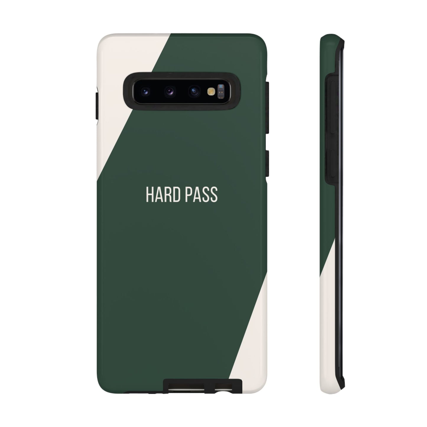 Phone Case - Sassy Statement Case ’Hard Pass’ in Green & White