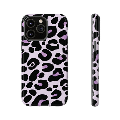 Pretty Lavender Leopard Print Phone Case