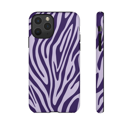 Boutique Lavender Tiger Print Phone Case