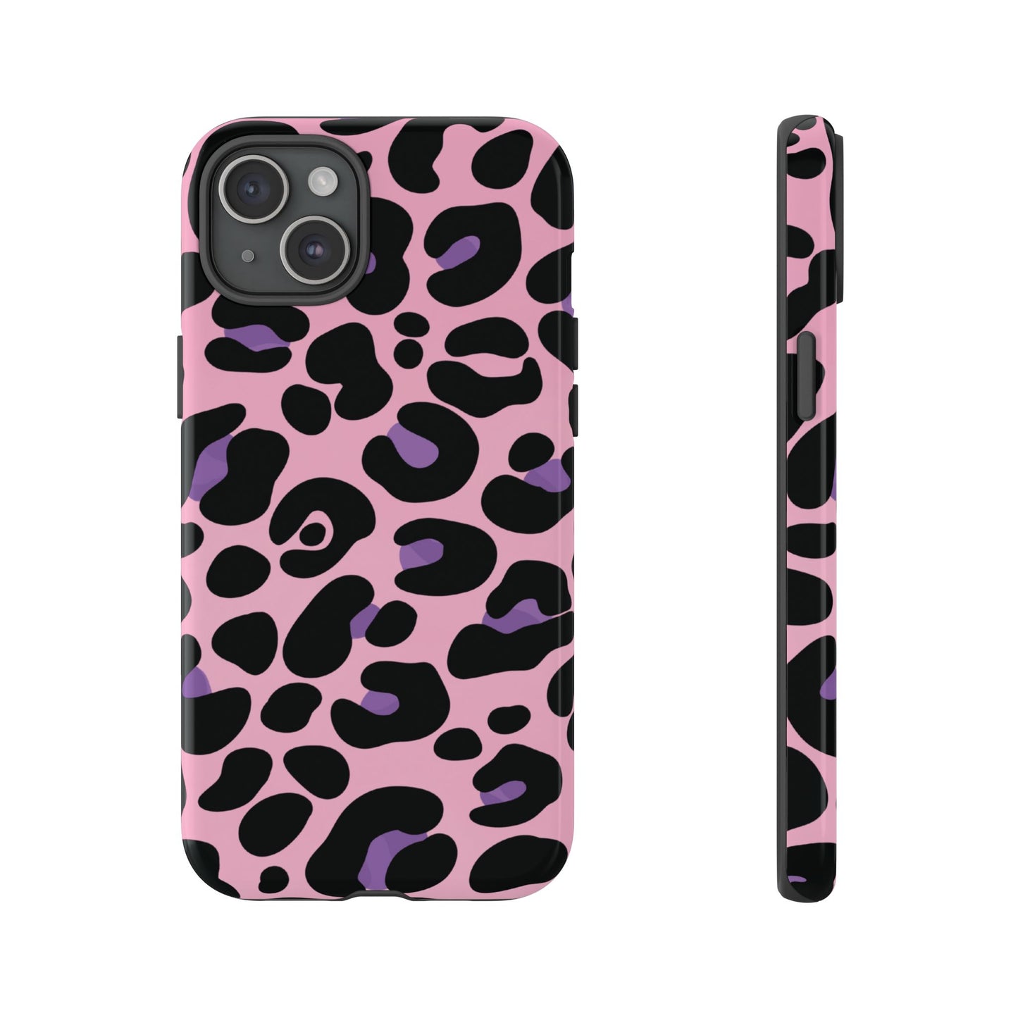 Pretty Pink & Lavender Leopard Print