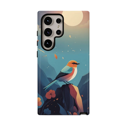 Stylised Bird Design Phone Case - Multicolor Phone Case - Samsung Galaxy S24 Ultra / Glossy