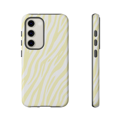 Buttercream Tiger Print Phone Case