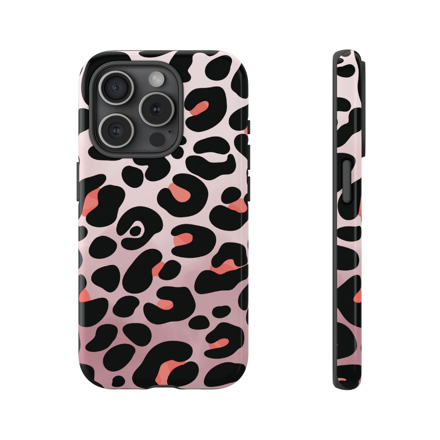 Cute Blush Leopard Print Phone Case