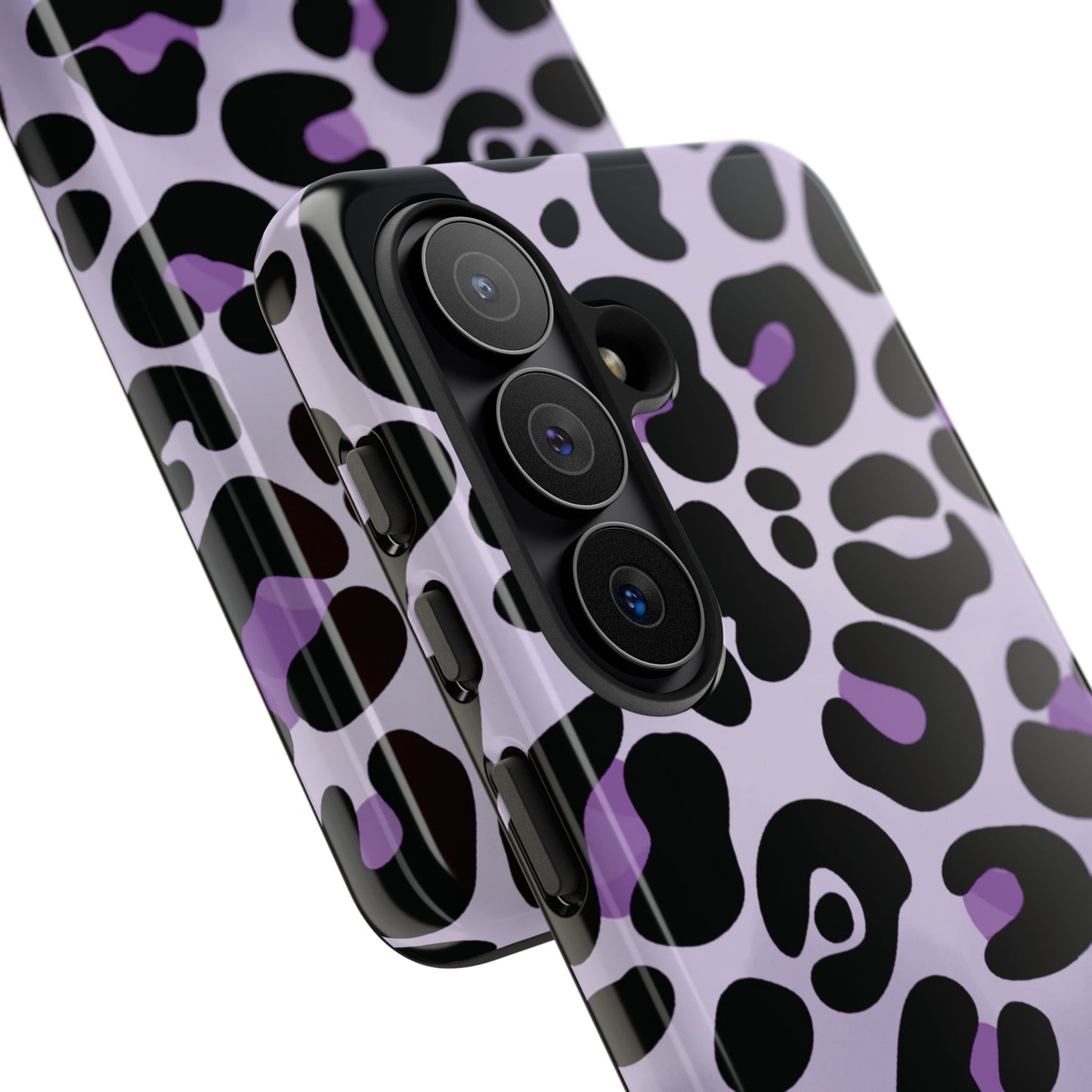 Pretty Lavender Leopard Print Phone Case