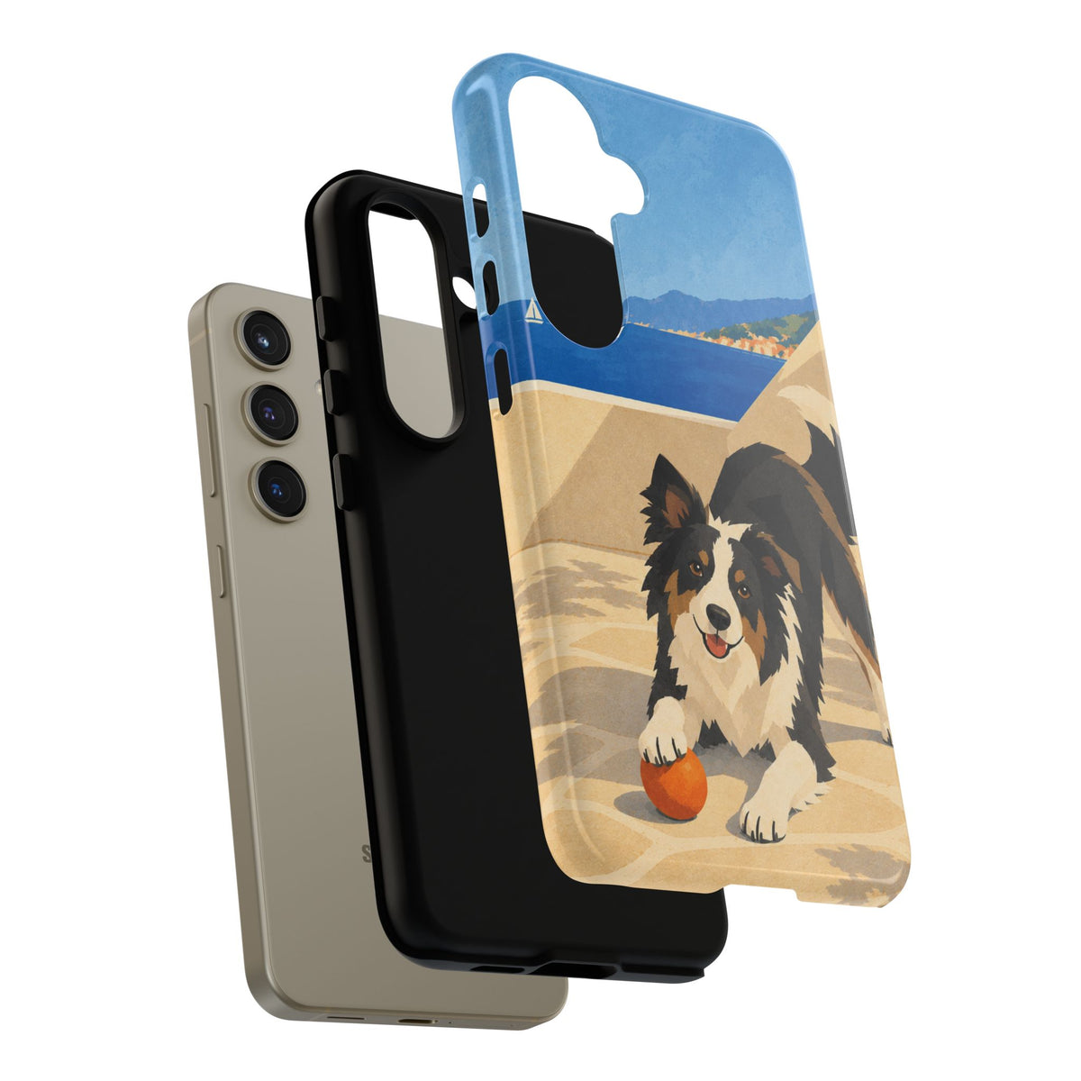 Border Collie One More Throw Phone Case - Multicolor Phone Case
