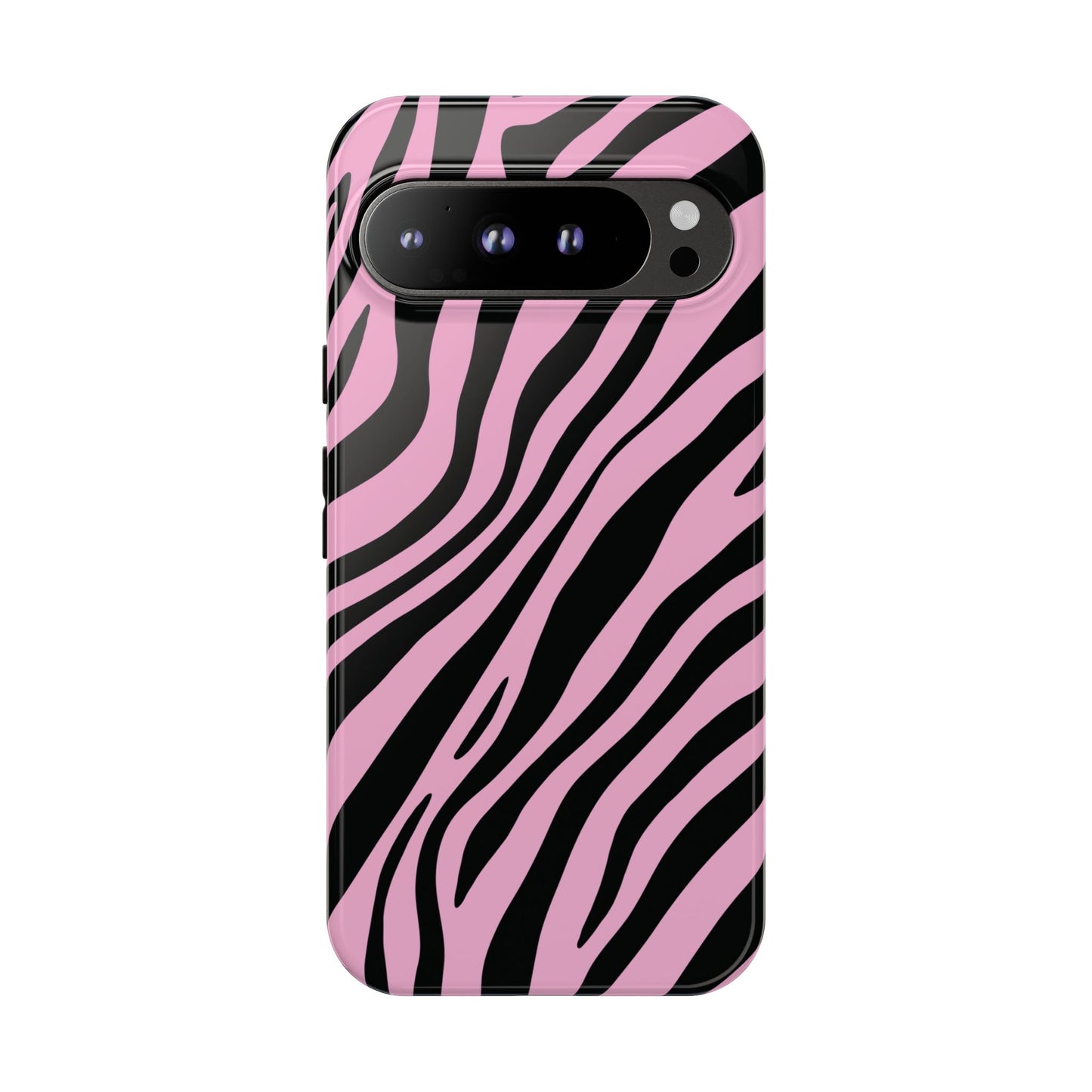 Modern Blush Zebra Print Phone Case