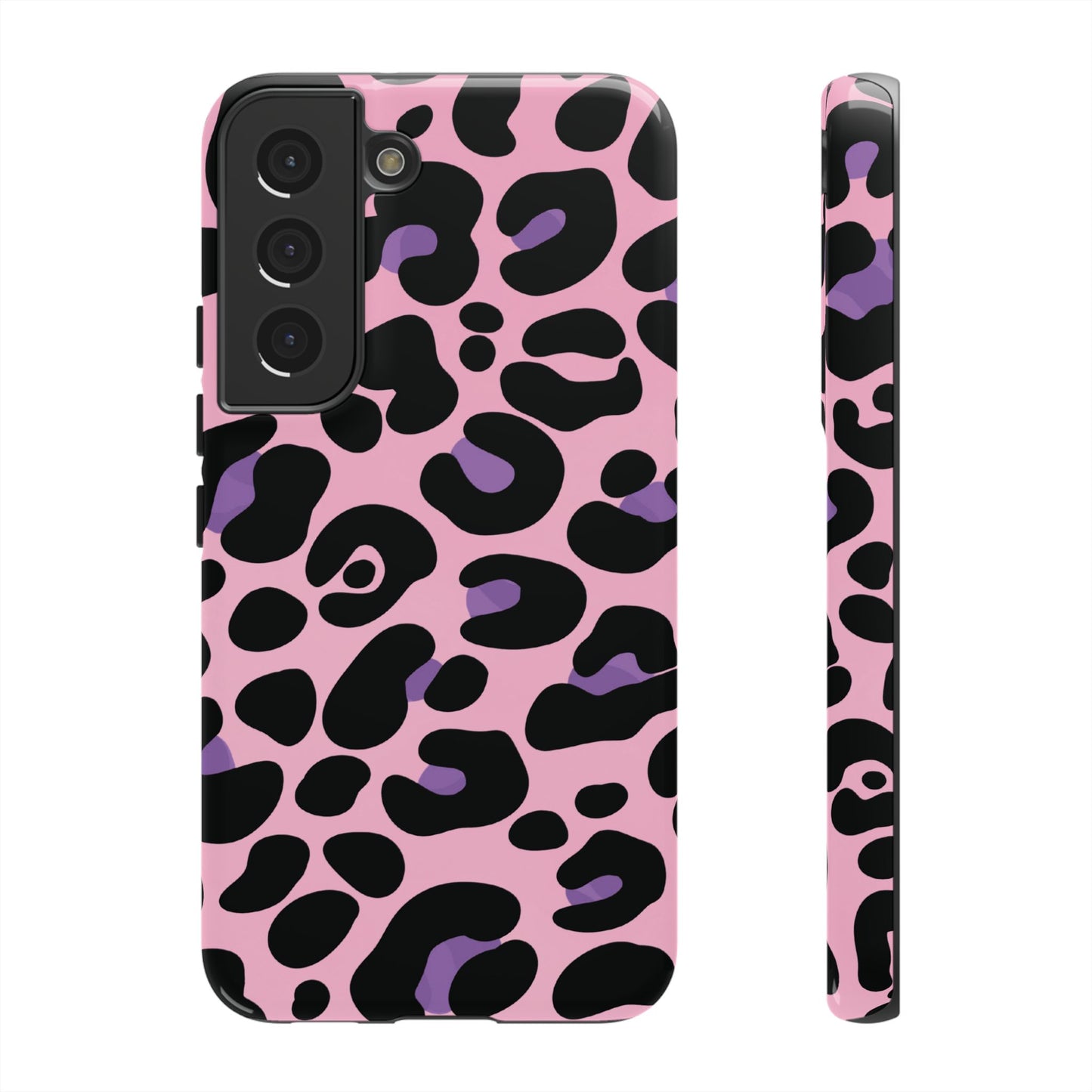 Pretty Pink & Lavender Leopard Print