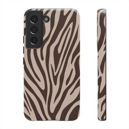 Boutique Mocha Tiger Print Phone Case