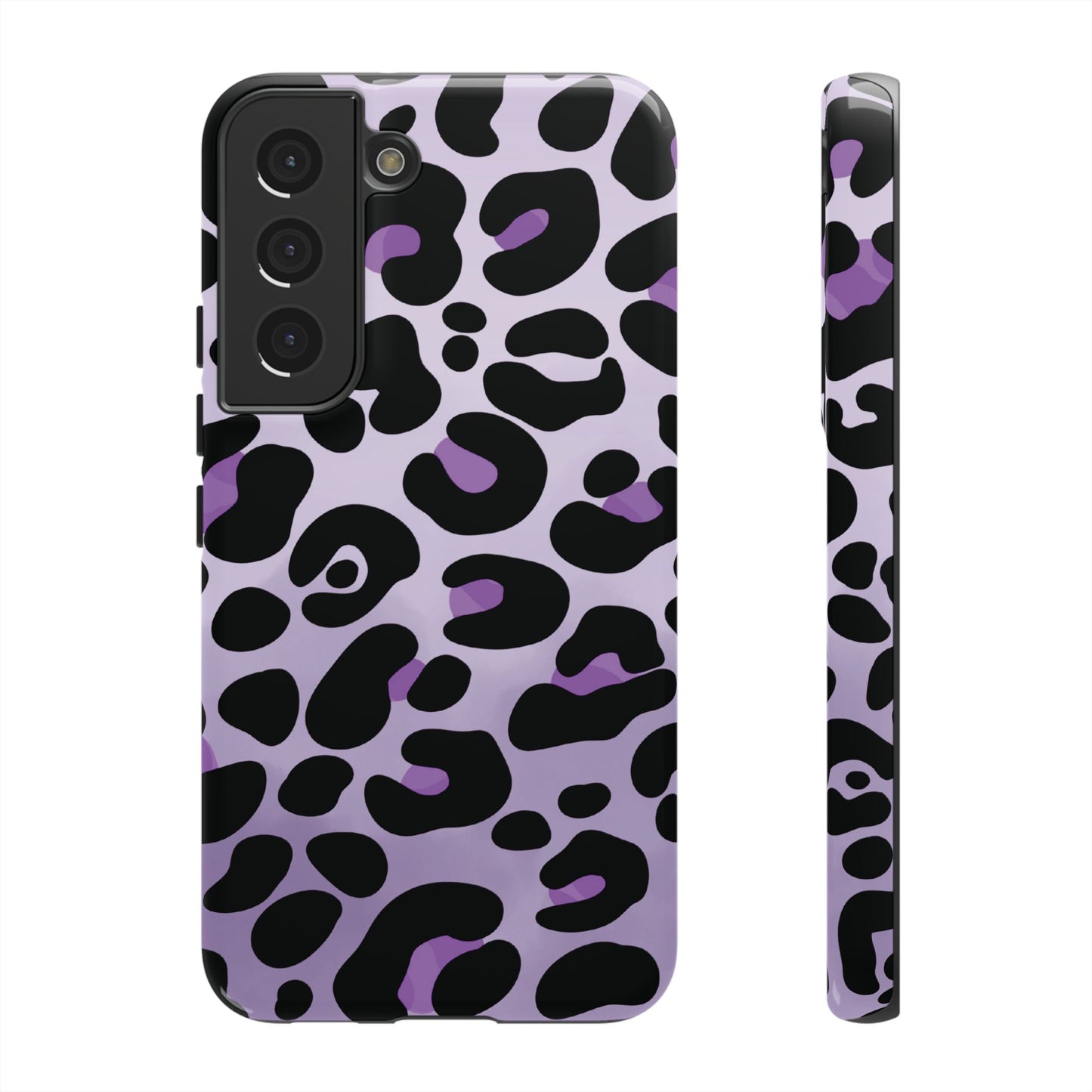 Pretty Lavender Leopard Print Phone Case