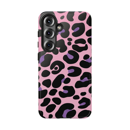 Pretty Pink & Lavender Leopard Print