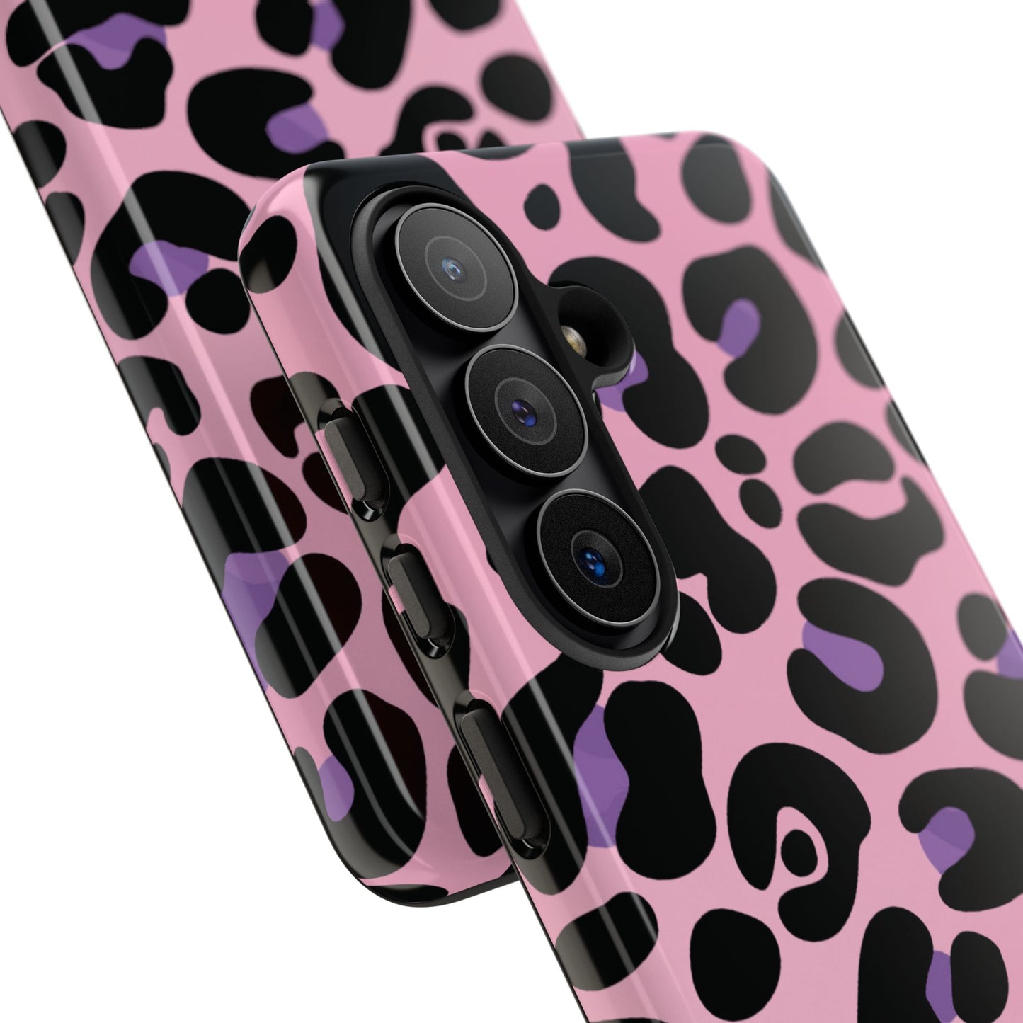 Pretty Pink & Lavender Leopard Print