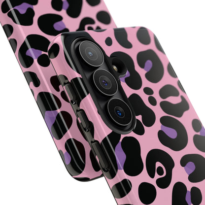 Pretty Pink & Lavender Leopard Print