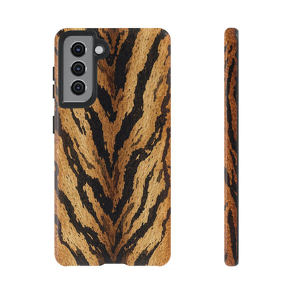 Amber Tiger Print Phone Case