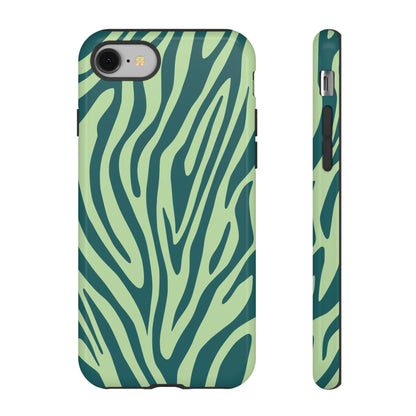 Boutique Sage Tiger Print Phone Case